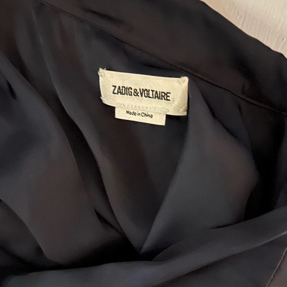 Zadig and Voltaire Tamy Satin blouse. - Picture 9 of 10